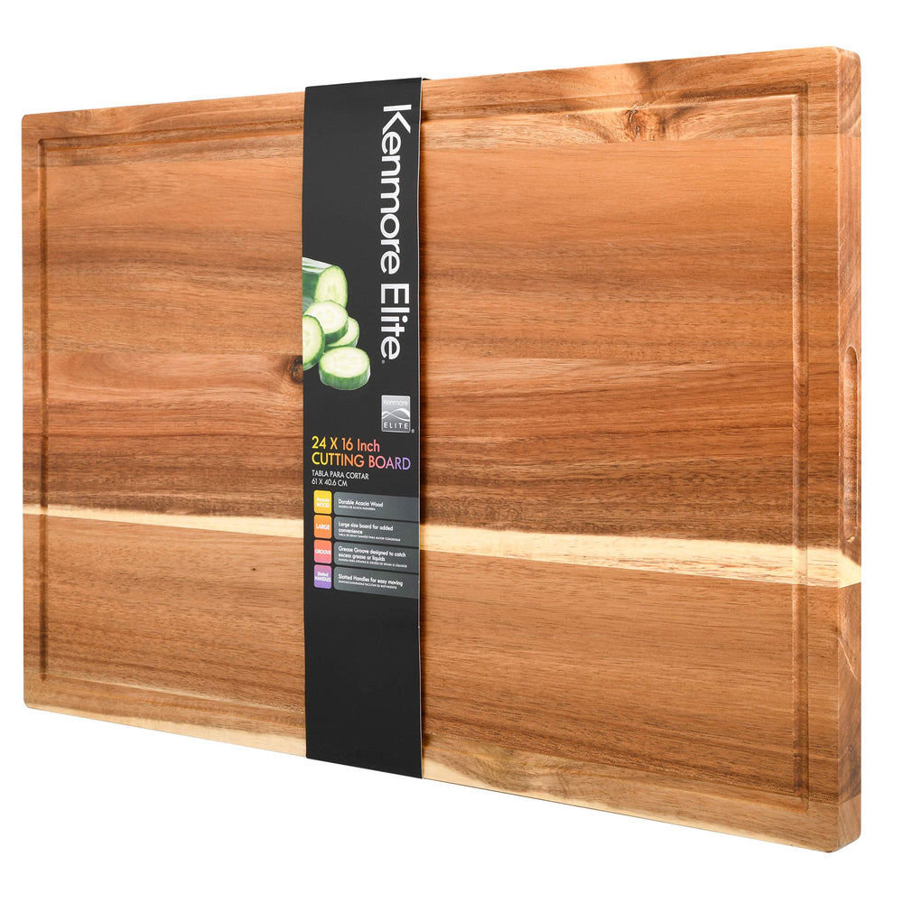 Kenmore planche acacia face avant montre surface durable