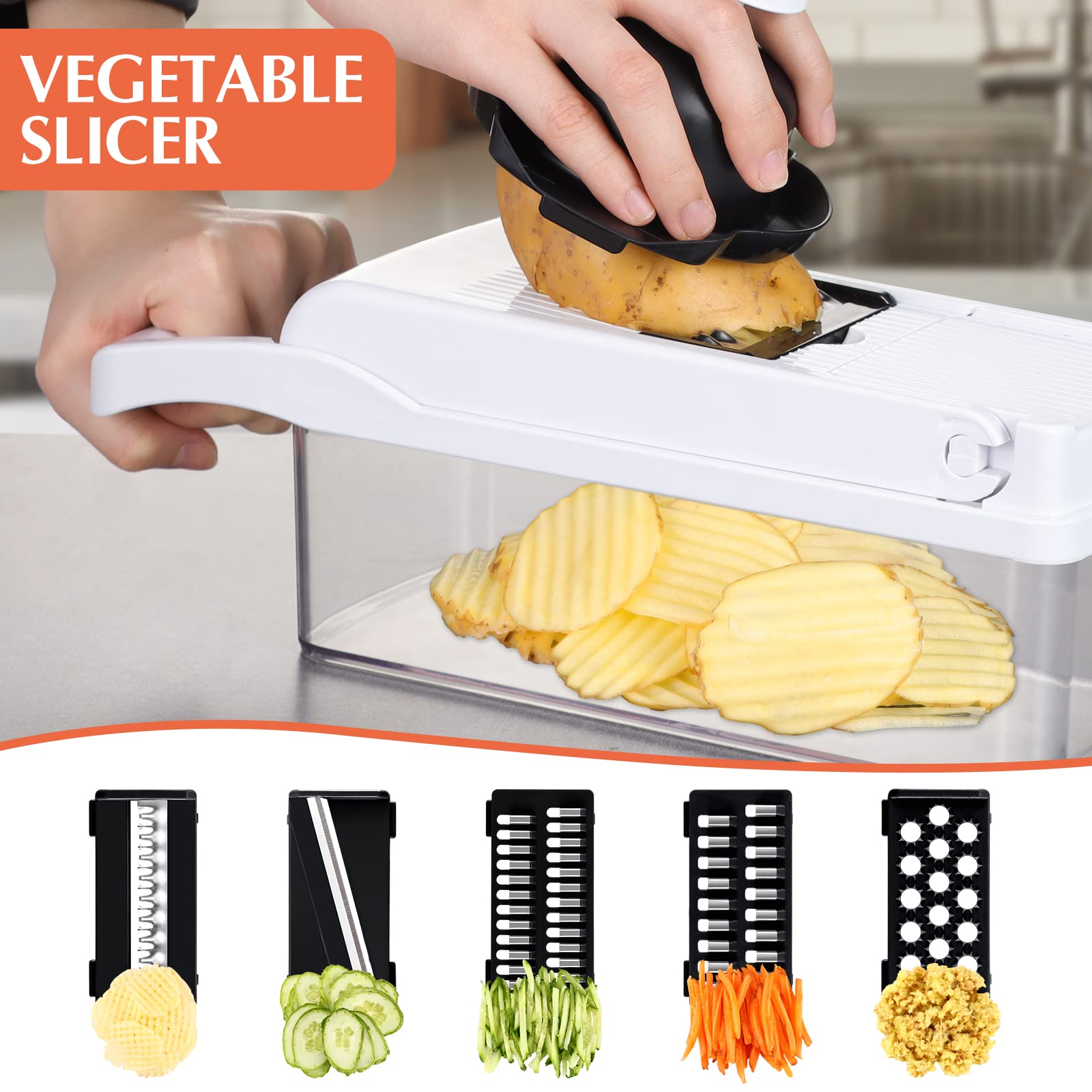 KEOUKE contenant transparent rempli de légumes pour mesure pratique