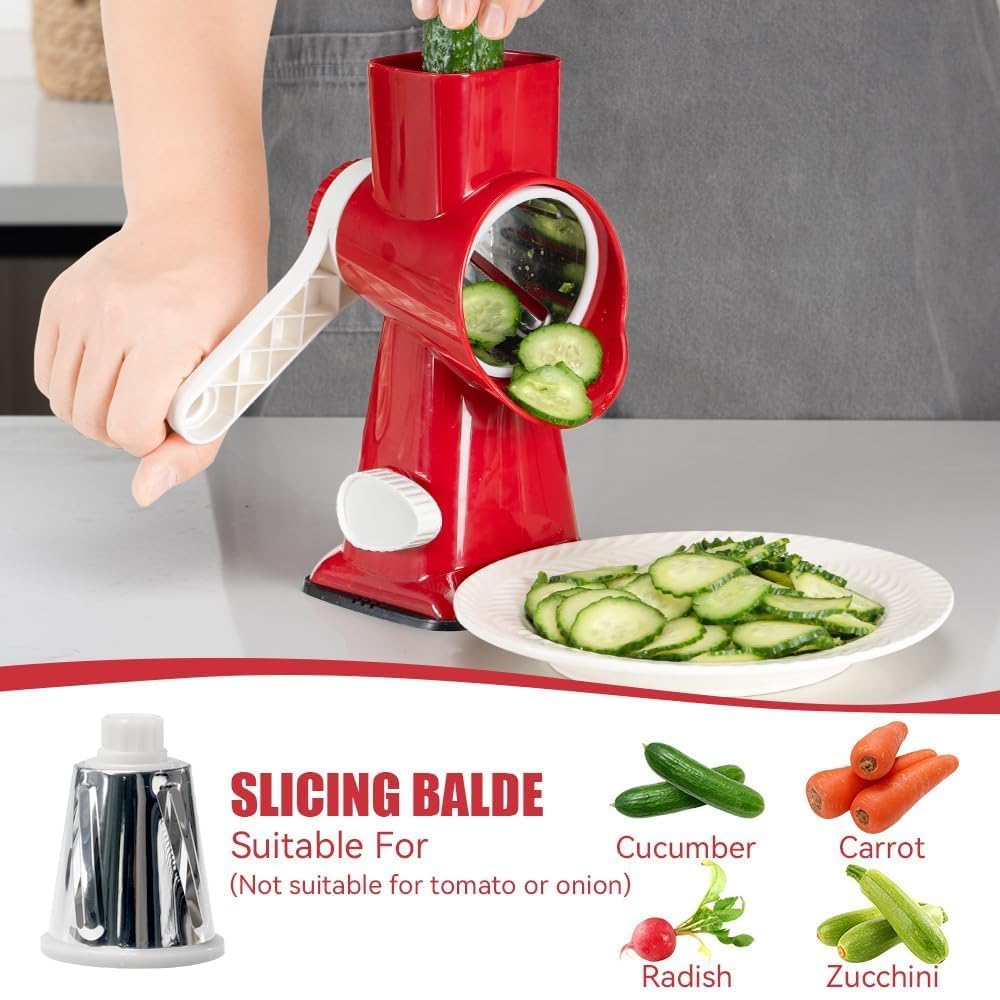KEOUKE gros plan sur tambour inox montrant lames tranchantes et coupe précise