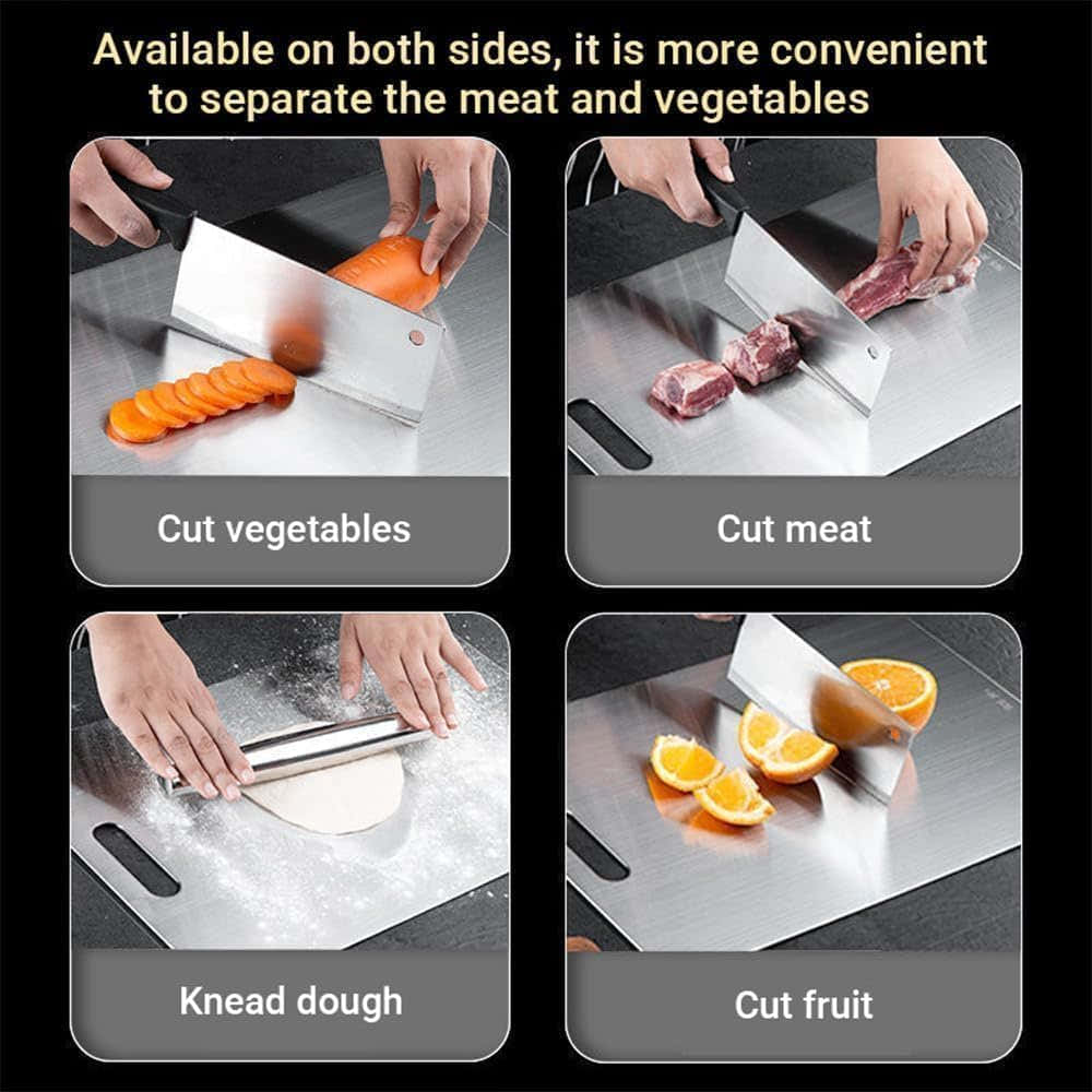 Kesefunm planche titane à l'échelle, format compact 12"x9" pratique