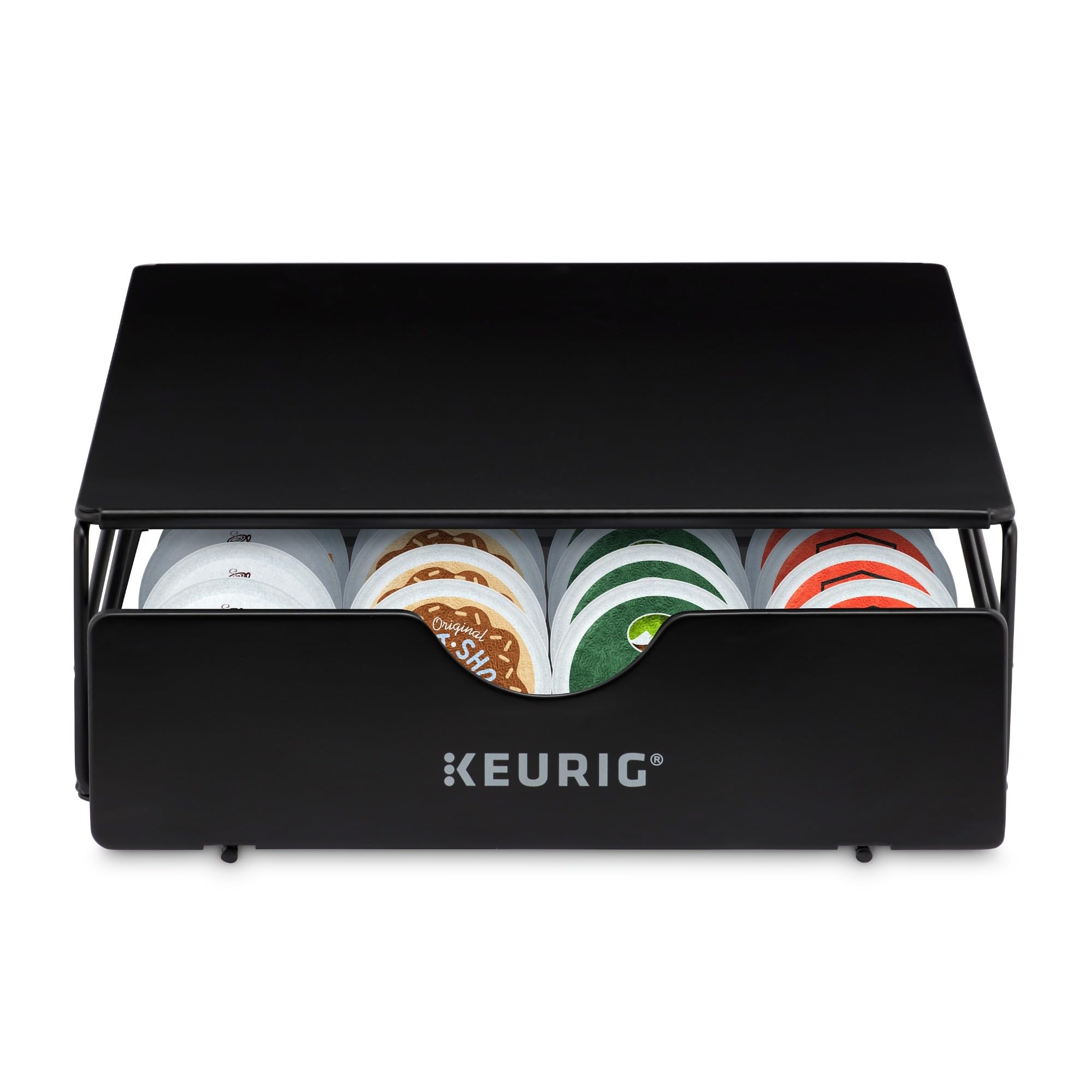 Keurig tiroir face avant montrant design compact et accès rapide