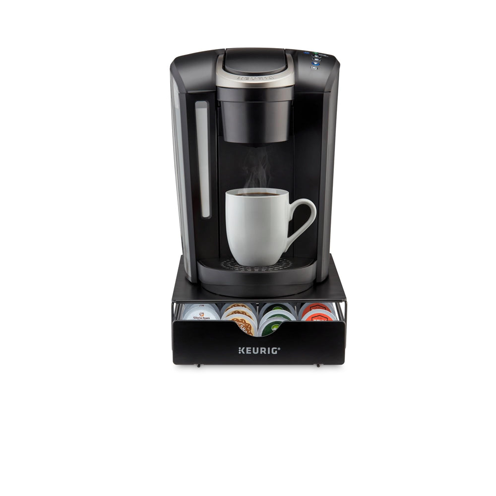 Keurig tiroir sous cafetière optimisant espace et organisation