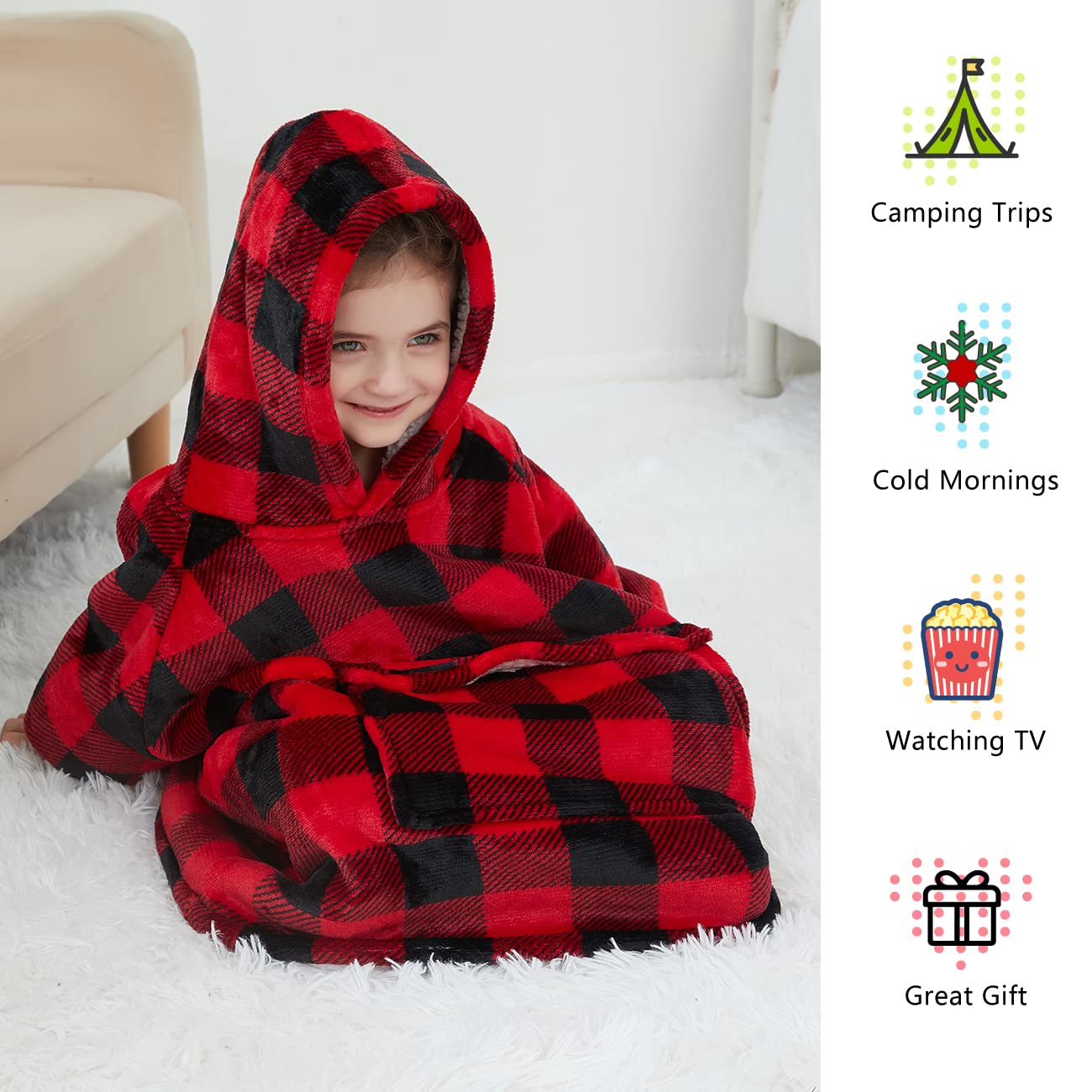 KFUBUO gros plan du tissu doux offrant confort et chaleur tactile