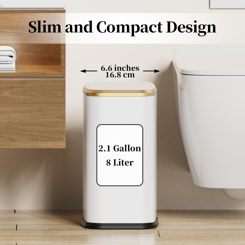KHMMGK corbeille en situation salle de bain optimise rangement discret