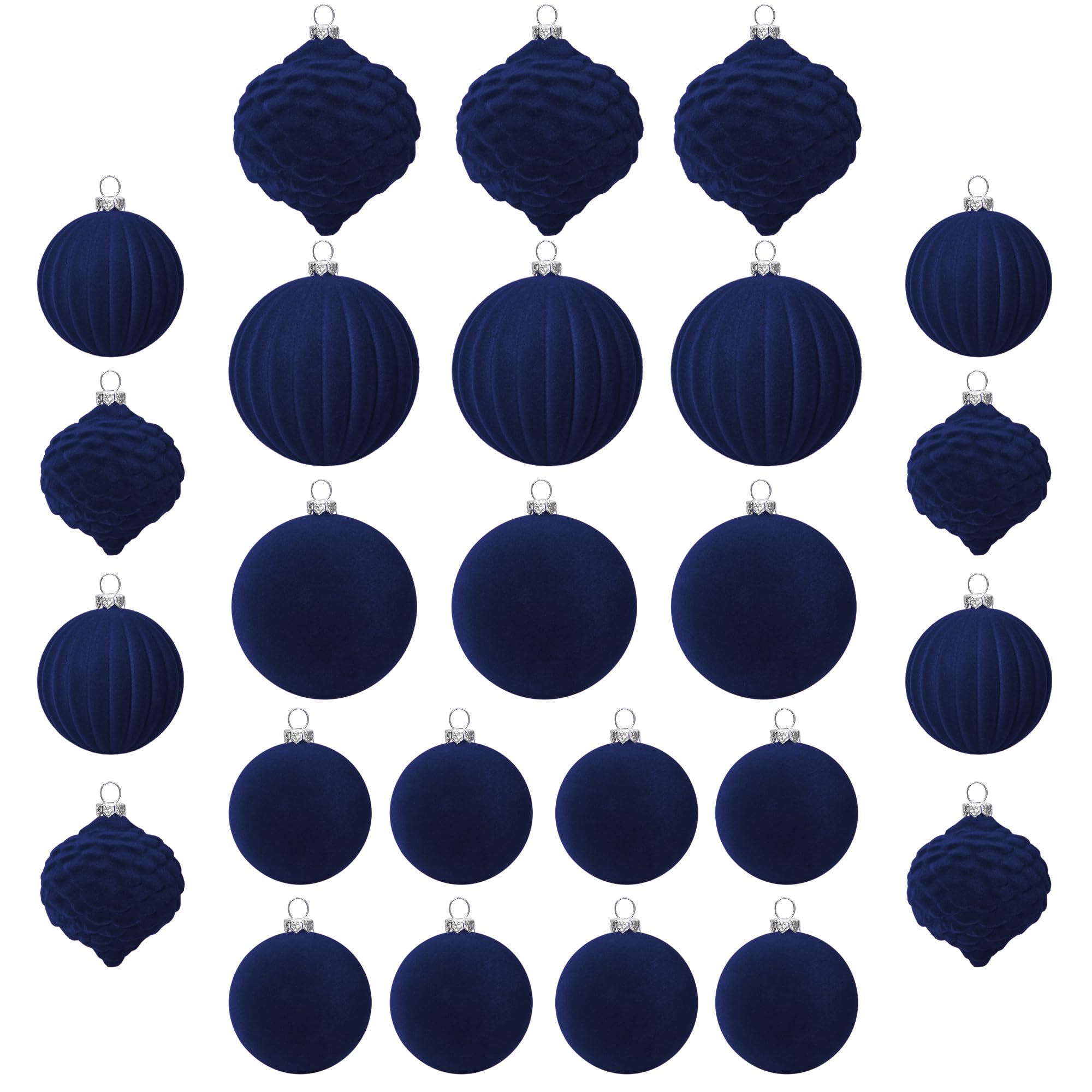 KI Store face du paquet de 25 boules velours bleu prêt à offrir
