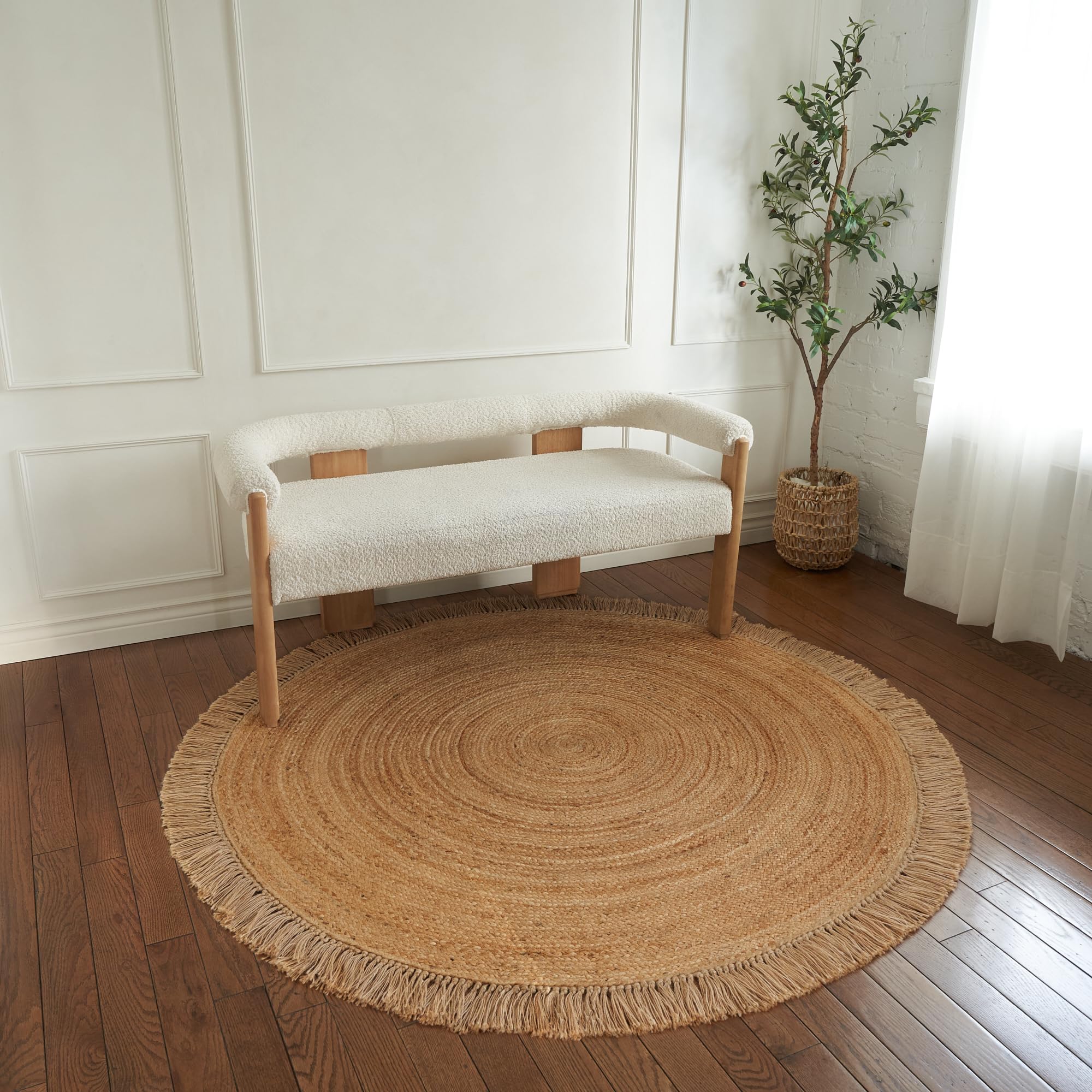 KIBAGA tapis en entrée délimitant l'espace avec style naturel
