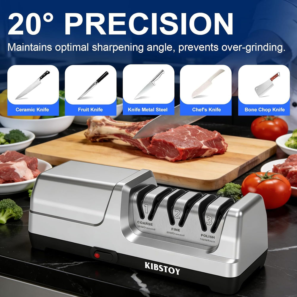 KIBSTOY en usage sur plan de travail de cuisine, résultat de coupe amélioré