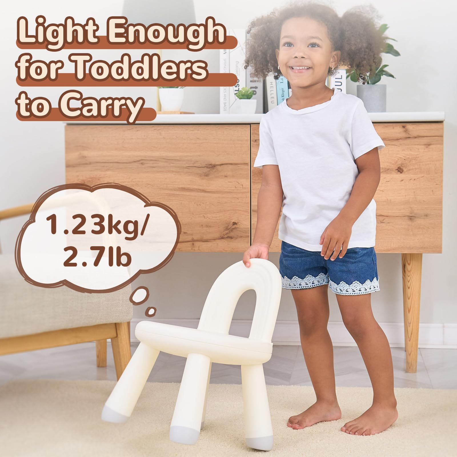 KidBloom chaise enfant assis illustrant posture et confort