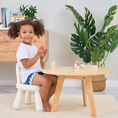 KidBloom chaise profil du dossier ergonomique soutenant le dos