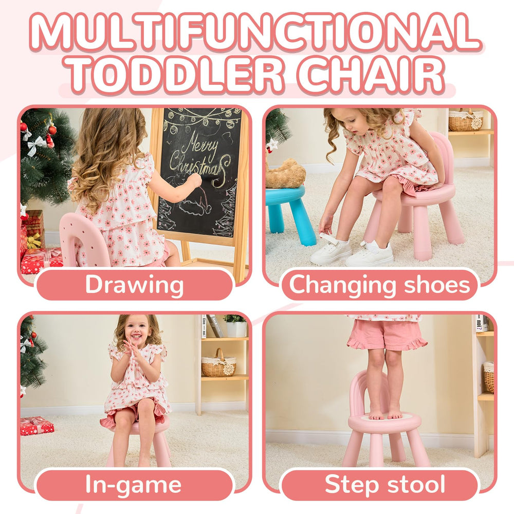 KidBloom profil montrant jambes coniques pour meilleure stabilité