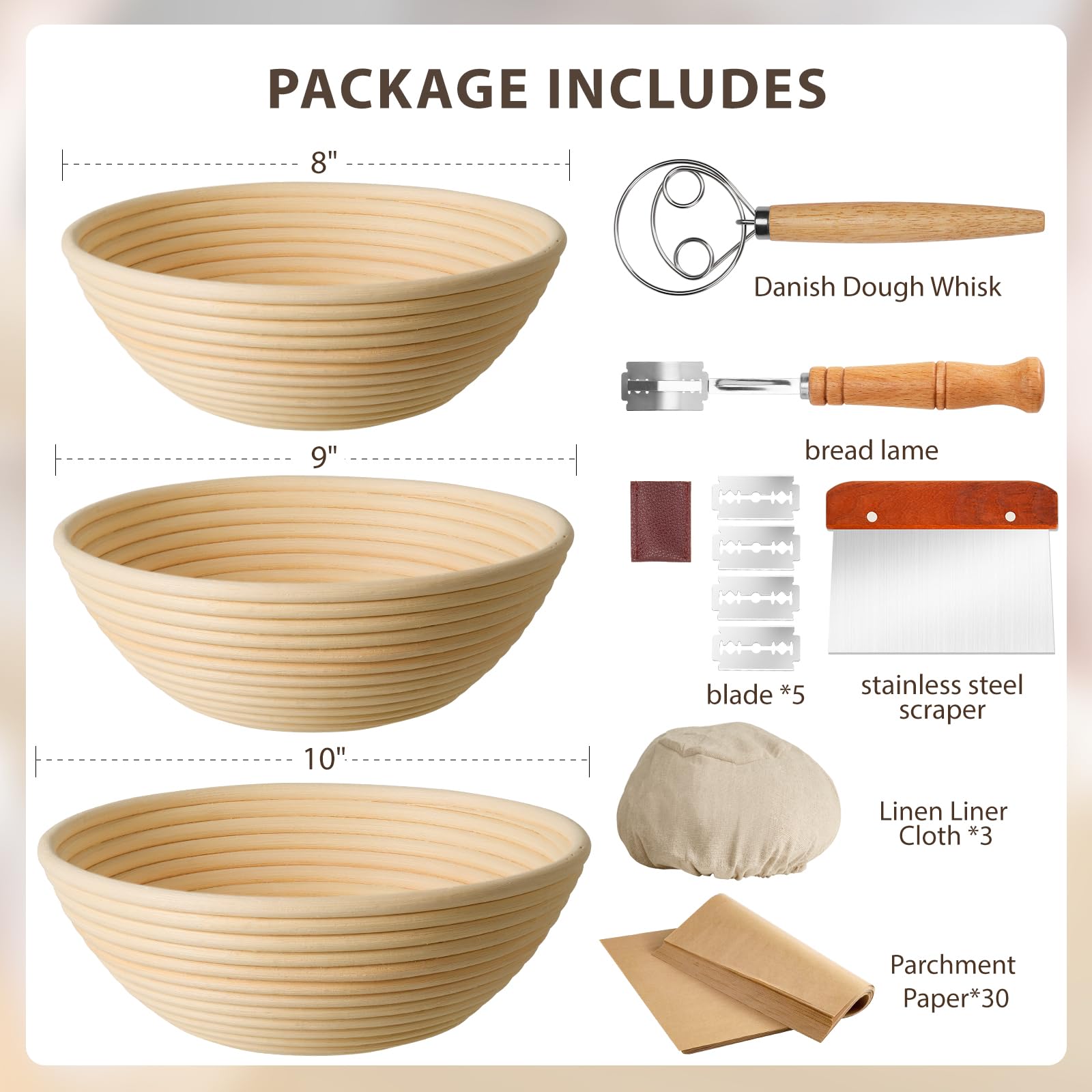 Kikcoin banneton gros plan rotin montrant texture naturelle pour bonne fermentation