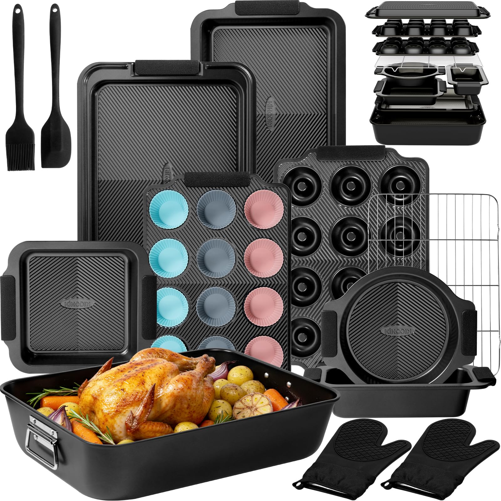 Kikcoin aperçu complet du coffret 25 pièces pour organiser gain de place