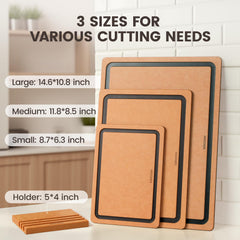 Kikcoin gros plan texture fibre de bois protection couteaux