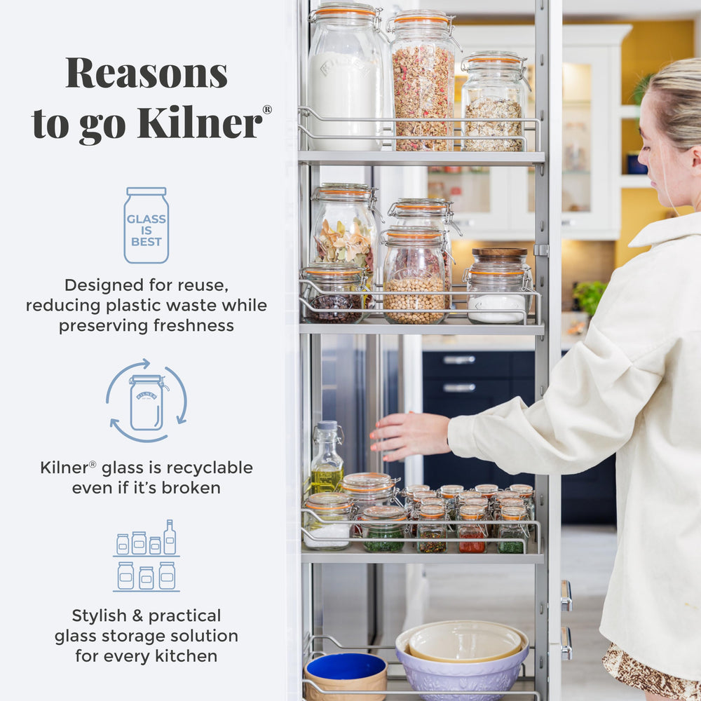 Kilner palette en silicone gros plan montrant surface douce pour baratter sans rayer