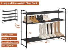 KIMBORA étagère supérieure stocke bottes hautes, gain de place