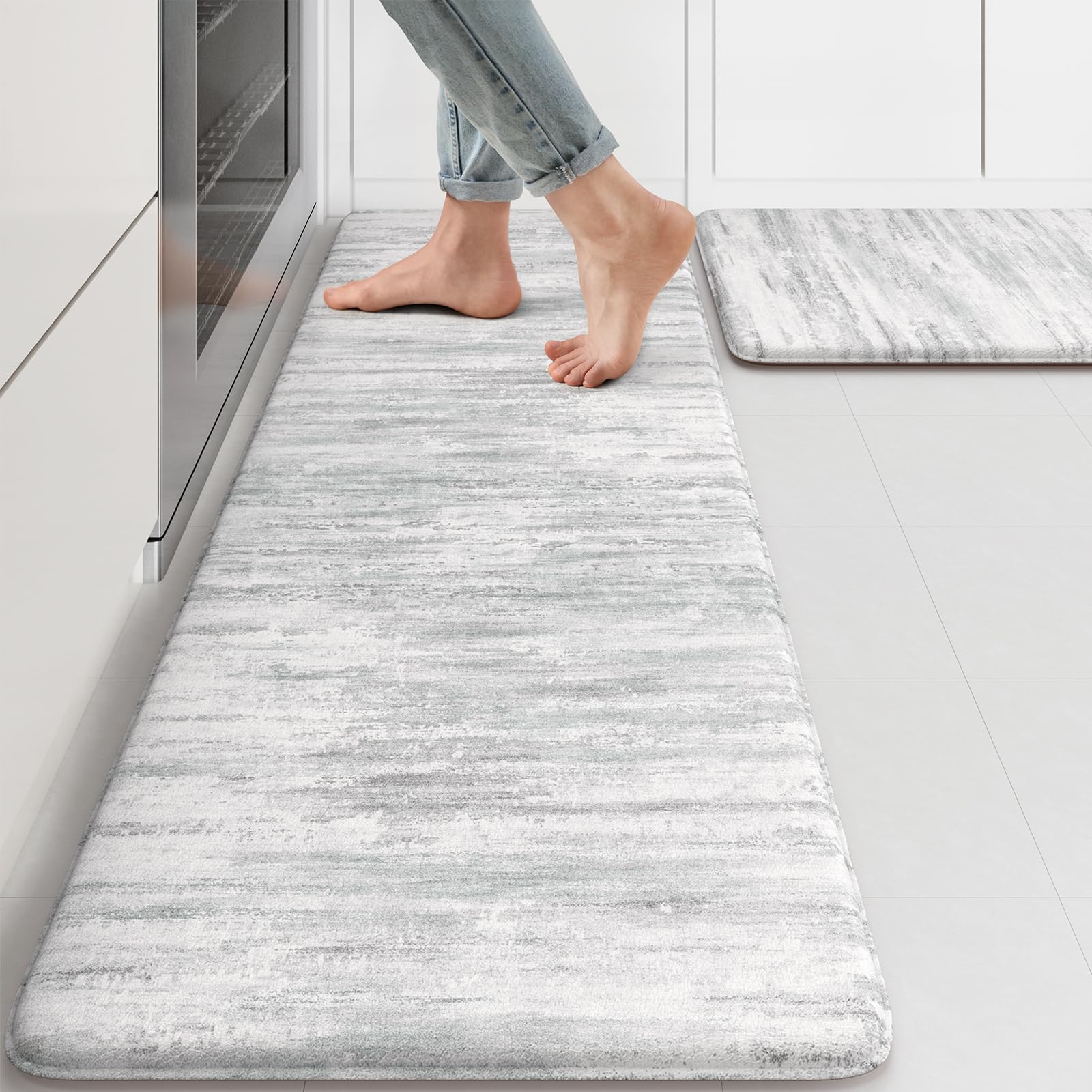 KIMODE face avant du lot de tapis montrant le design ferme et accueillant