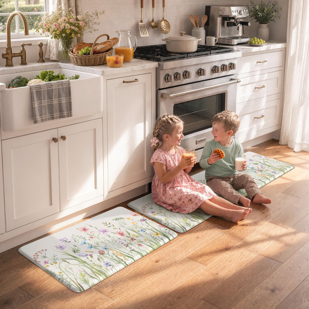 KIMODE tapis en situation cuisine améliorant confort pour cuisiner