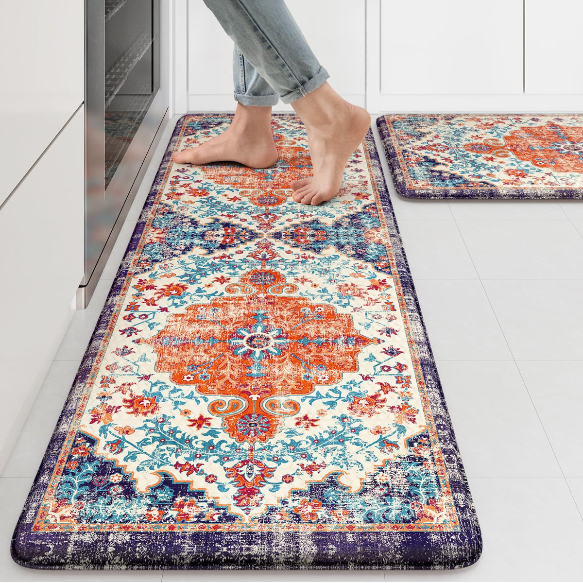 KIMODE lot de 2 tapis vue produit, confort immédiat