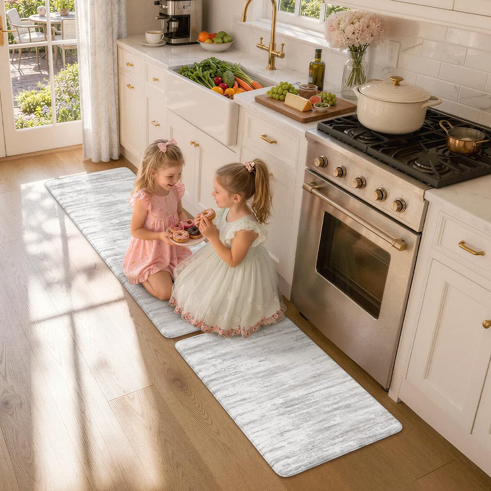 KIMODE tapis intégré dans une buanderie au style farmhouse décoratif
