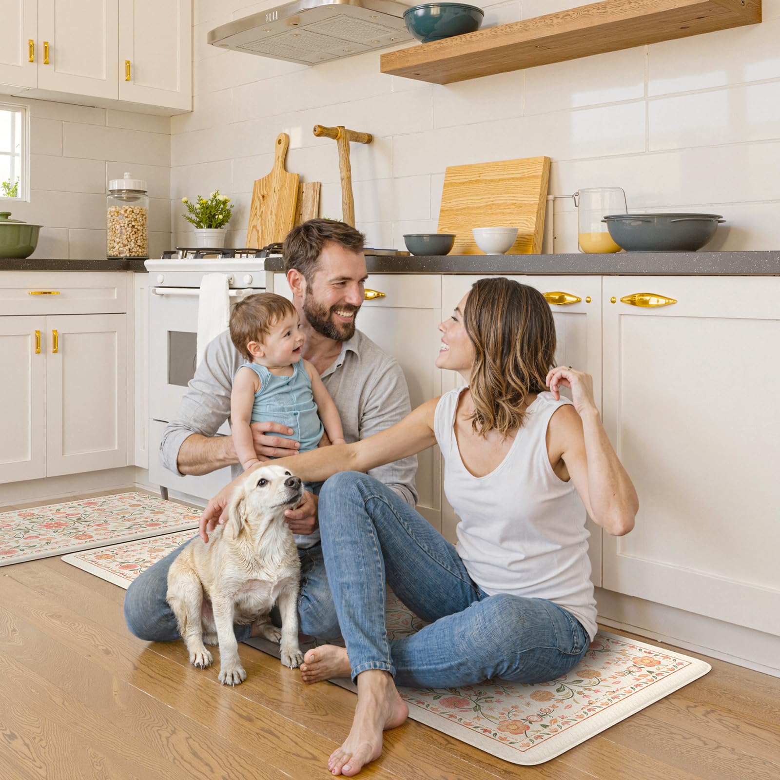 KIMODE tapis roulé facile à stocker et transporter pour rangement pratique