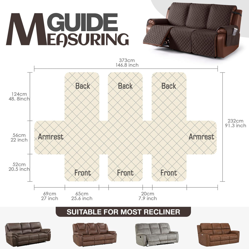 KinCam housse dans salon stylé chocolat protégeant mobilier et décor