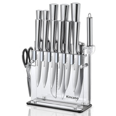 kincano ensemble couteaux vue frontale rangement élégant et gain de place