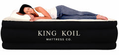 King Koil face avant du Cal King montrant l’emballage et le format pratique