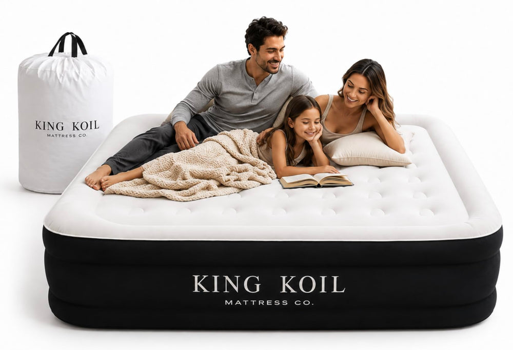 King Koil étiquette garantie et marque pour confiance et assistance