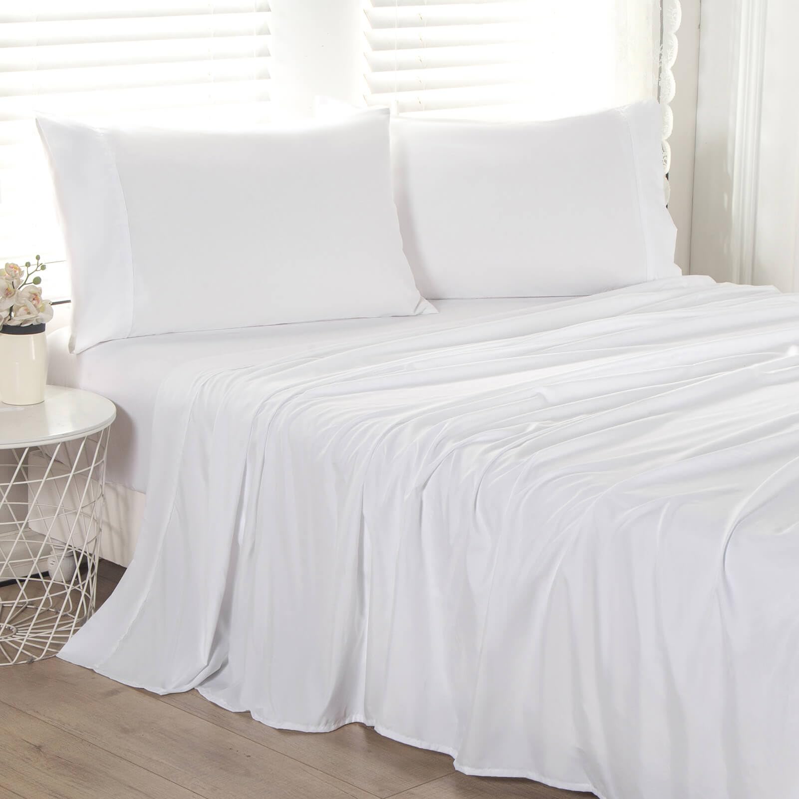 Kingnex gros plan texture microfibre double brossée pour confort