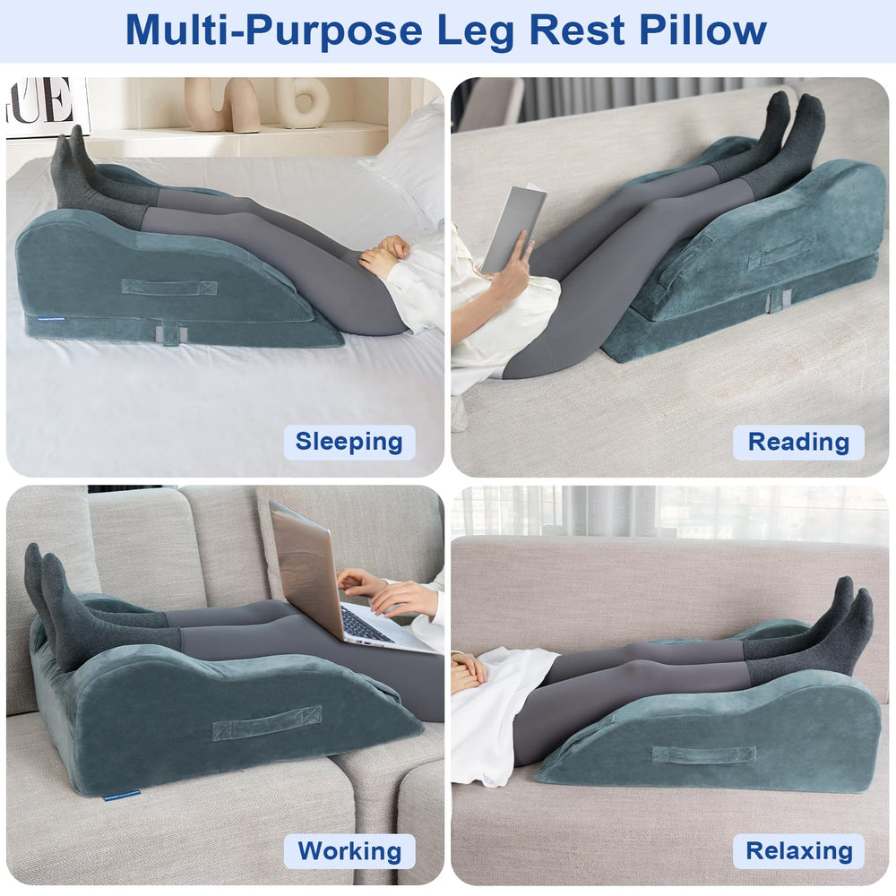 KingPavonini coussin en usage sur un lit pour repos post-opératoire confortable