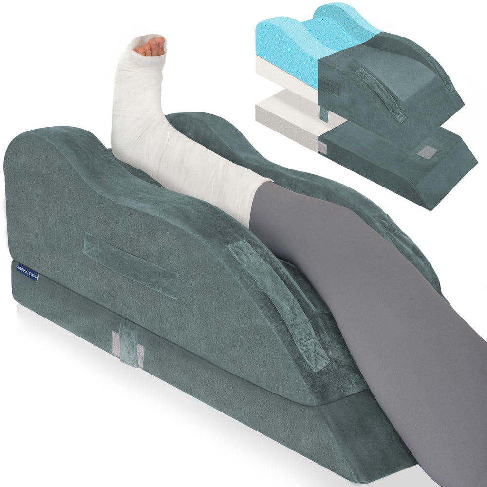 KingPavonini vue avant du coussin gris offrant maintien confortable