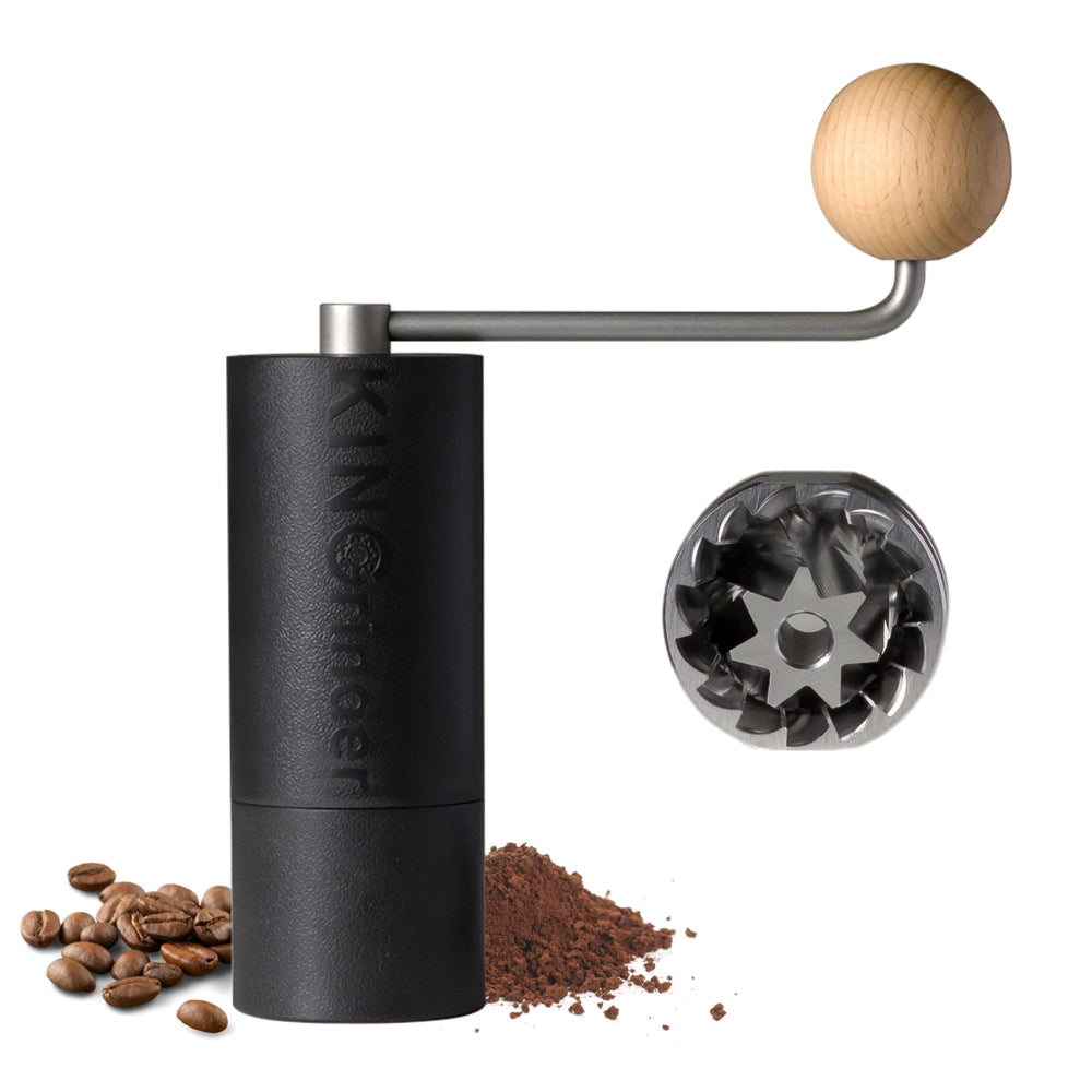 KINGrinder P2 vue avant montrant design ABS portable et prise en main facile