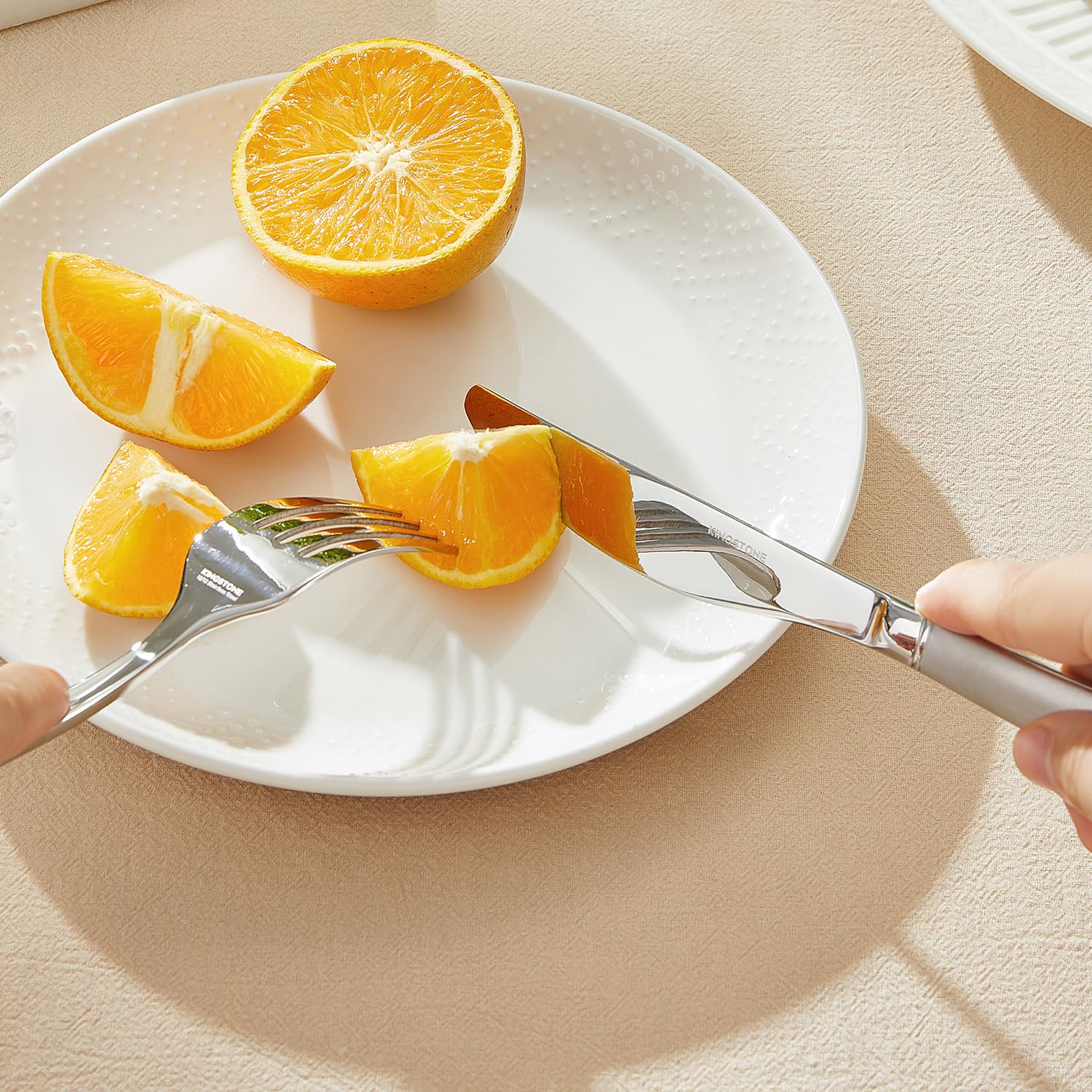 KINGSTONE cuillère à thé détaillée idéale pour cafés et desserts