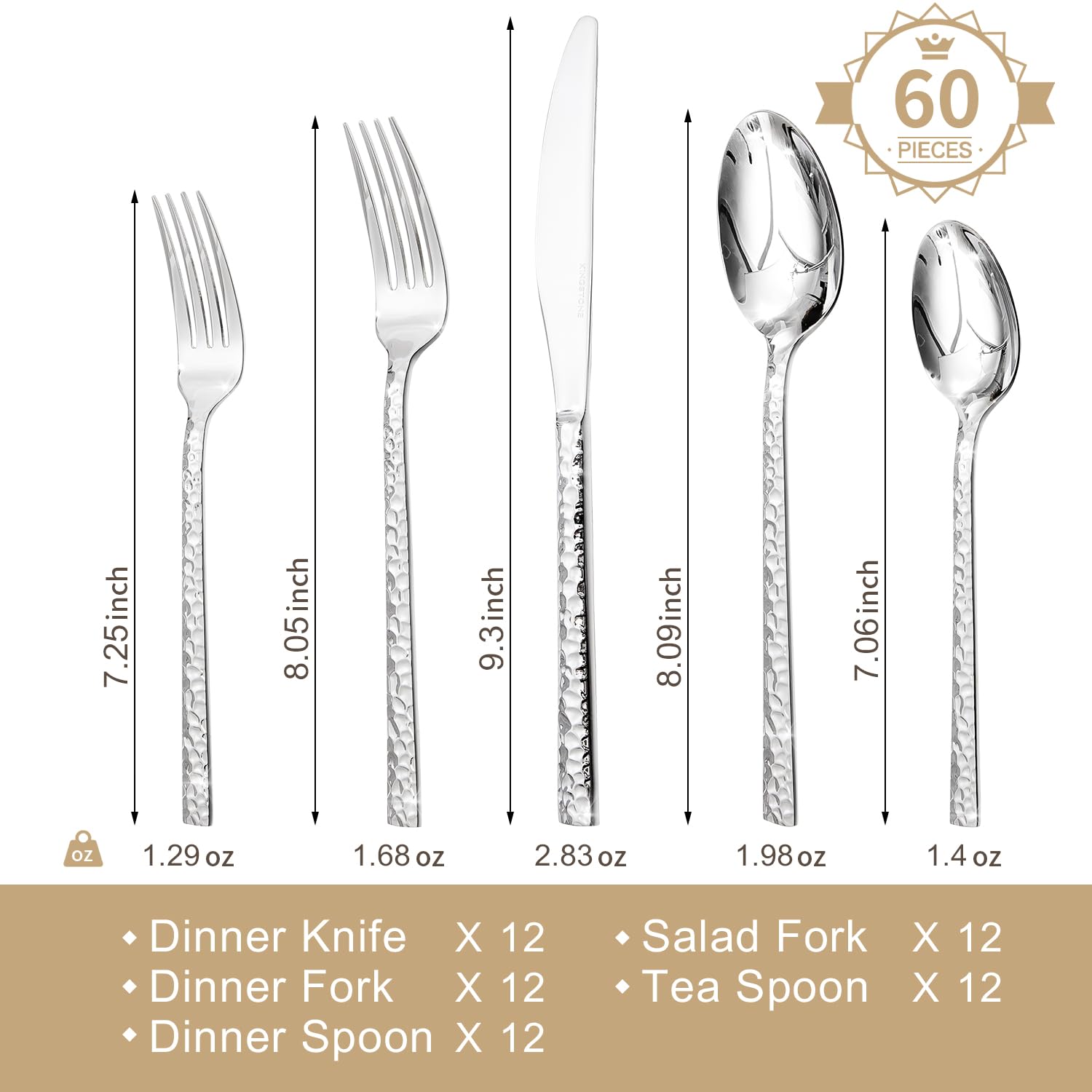 KINGSTONE couverts en usage lors d'un dîner montrant polyvalence pratique