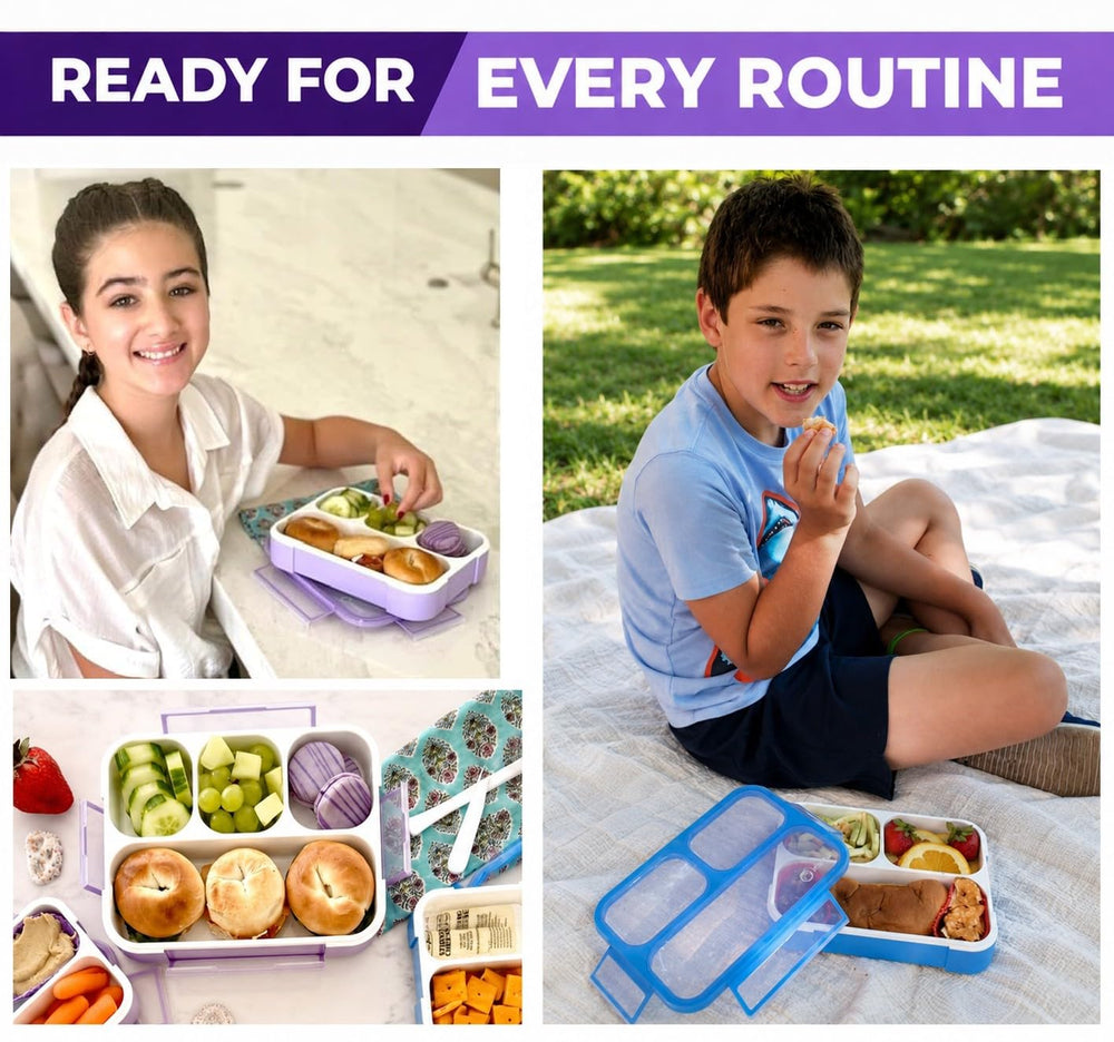 kinsho bento en situation d'école montrant repas équilibré et attractif pour enfant