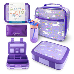 kinsho boîte licorne violette face montrant design attrayant et repérable