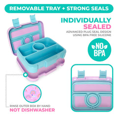 kinsho sac isotherme violet résistant avec isolation 3mm pour repas frais