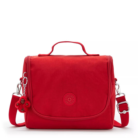 Kipling vue avant du sac repas montrant fermeture et design pratique
