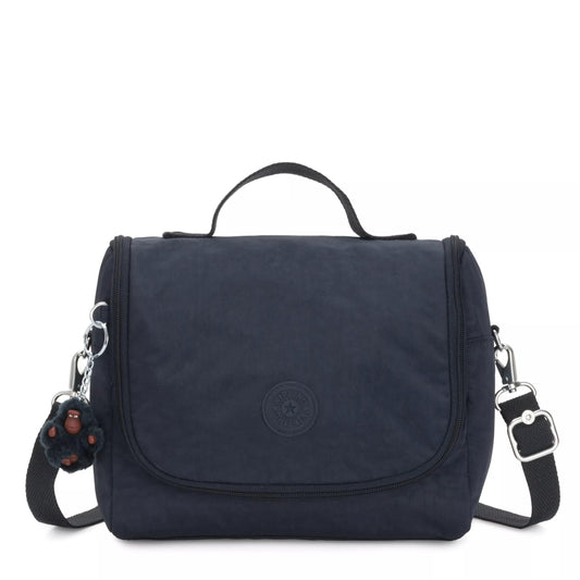 Kipling vue avant du sac repas présentant fermeture zippée et poignée pratique