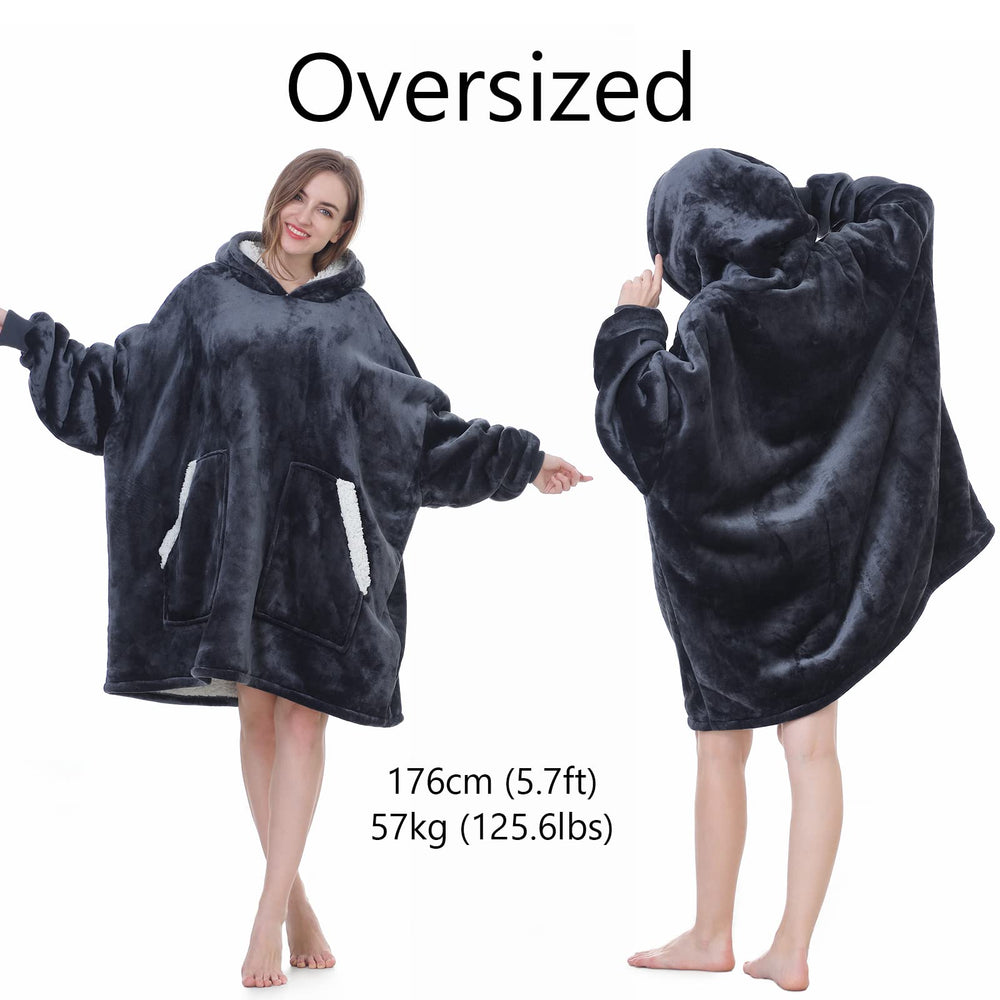 Kipswiza capuche sherpa douce visible pour chaleur et protection
