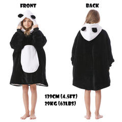 Kipswiza panda capuche à oreilles pour look ludique et chaleur