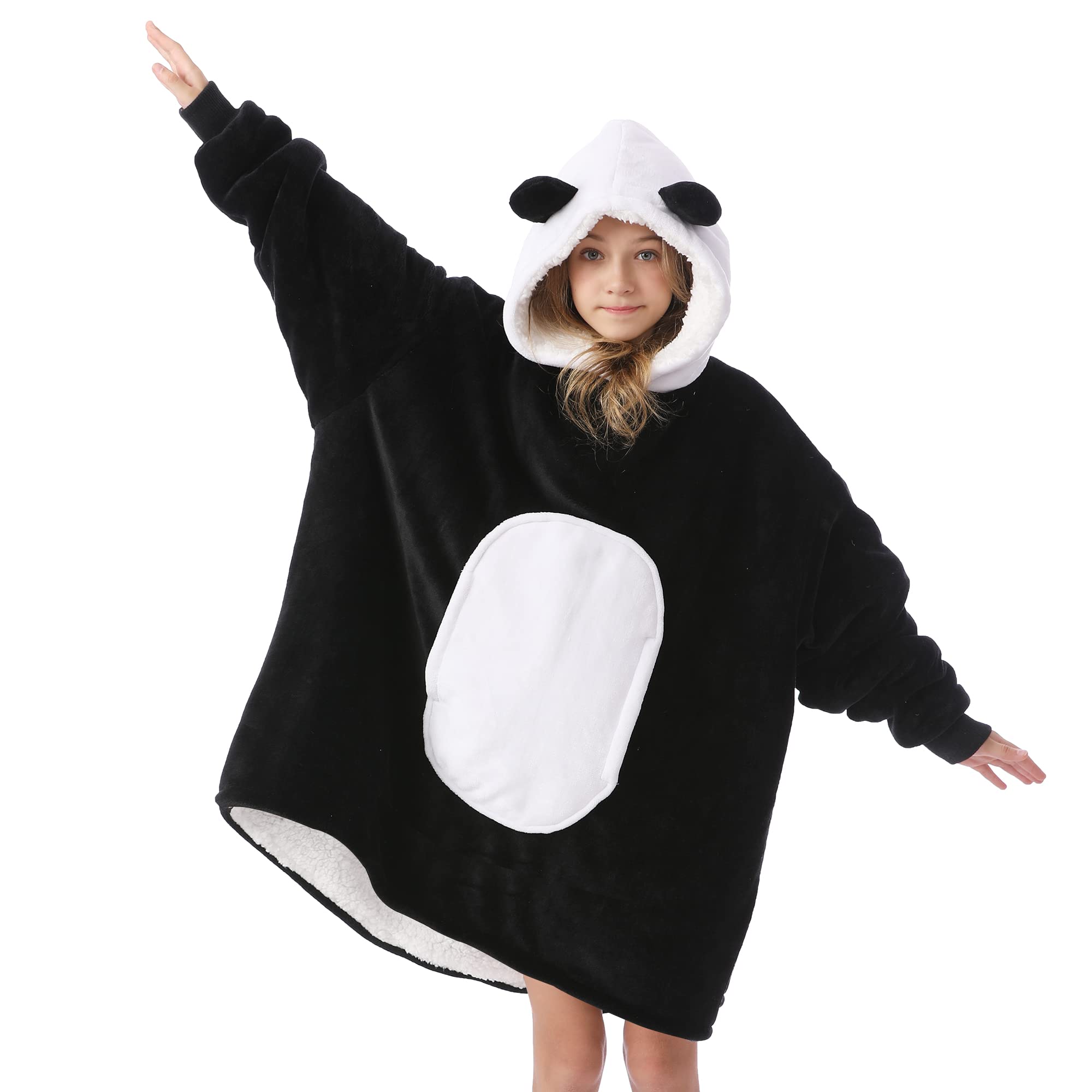 Kipswiza panda comparaison taille pour enfants 6 à 13 ans