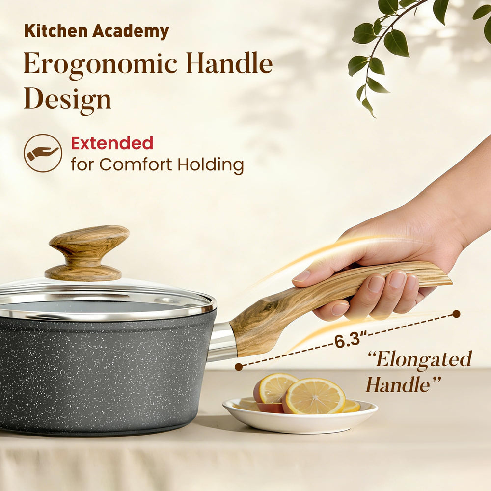 Kitchen Academy ustensiles en silicone pour protéger le revêtement
