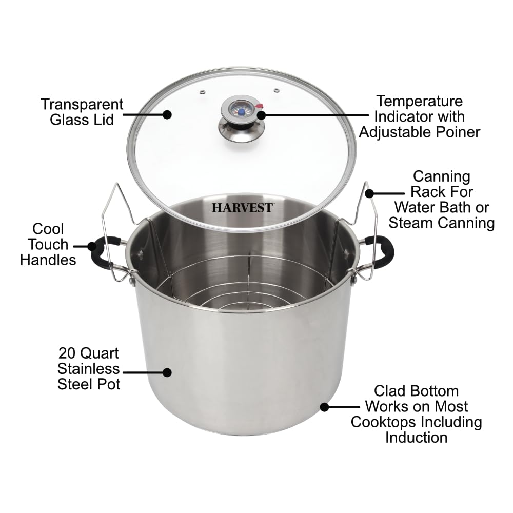 KITCHEN CROP couvercle en verre trempé avec indicateur de température pratique