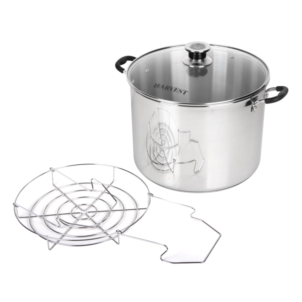 KITCHEN CROP vue avant de la marmite durable pour conserves et chauffage uniforme