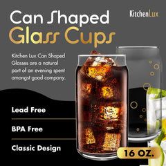 Kitchen Lux gros plan texture du verre épais pour robustesse et clarté