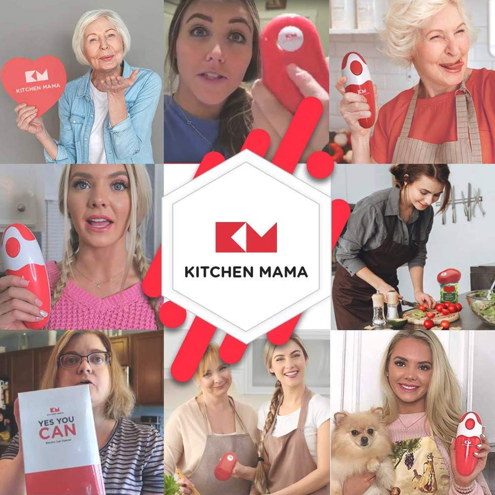 Kitchen Mama vue inférieure du mécanisme facile à nettoyer et fiable