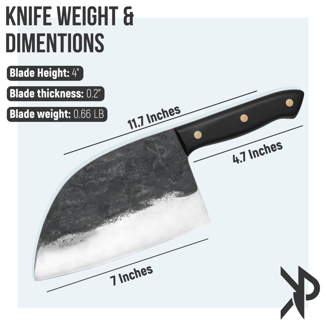 Kitchen Perfection profil lame montrant épaisseur pour force de coupe