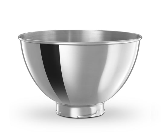 KitchenAid bol 3 qt vue de face montrant la finition polie et stabilité