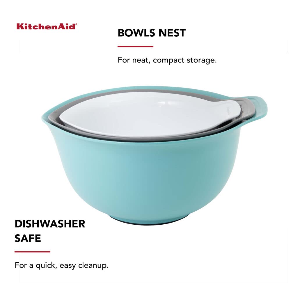 KitchenAid bol en usage avec fouet illustrant confort d’utilisation